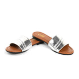 VYBE - Shiny Strap Slide - Silver