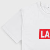 VYBE - Lazy Crew Neck Tee-White