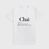 VYBE - Chai Crew Neck Tee-White