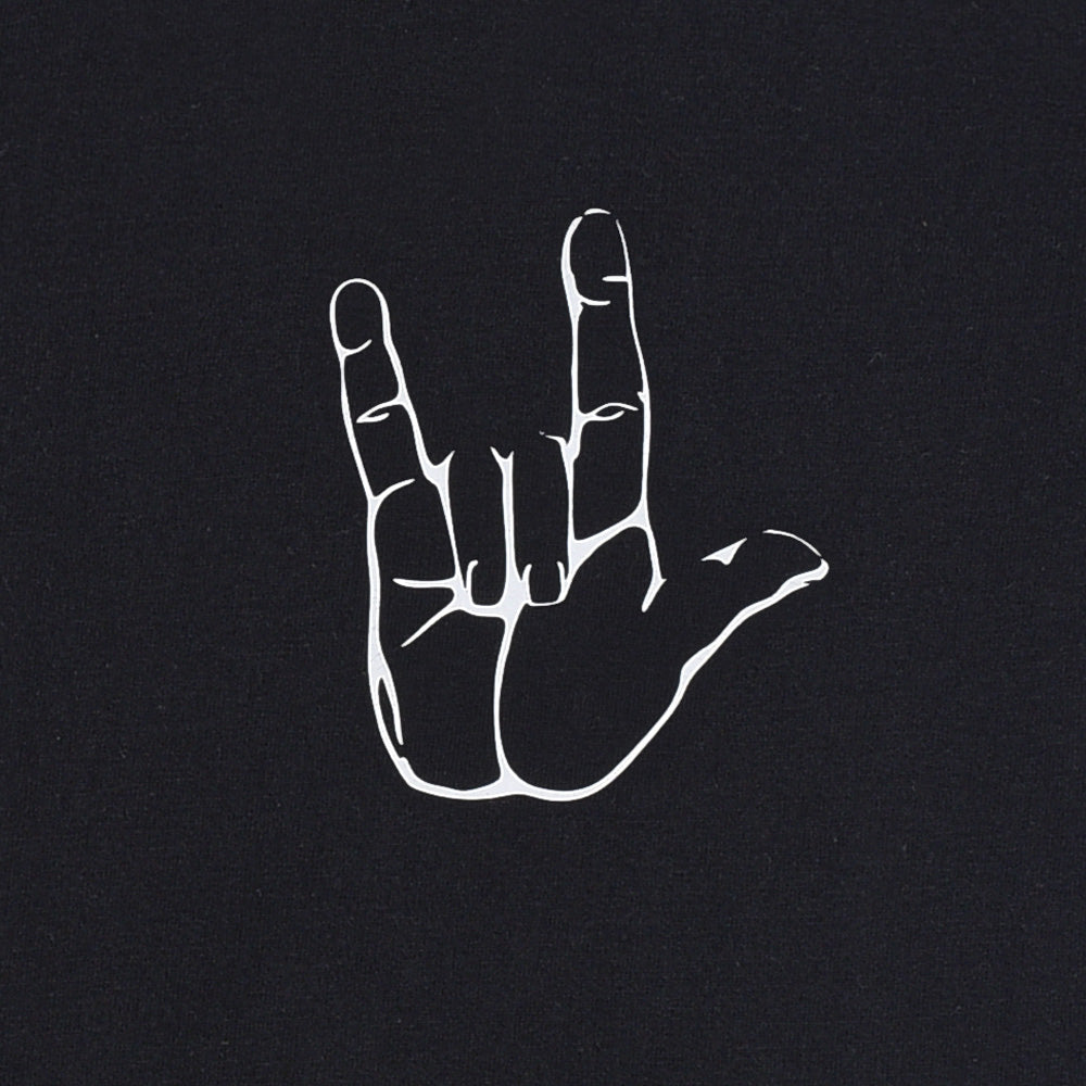 VYBE - Rock Crew Neck Tee-Black