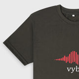 VYBE - Vybe Beats Crew Neck Tee-Grey