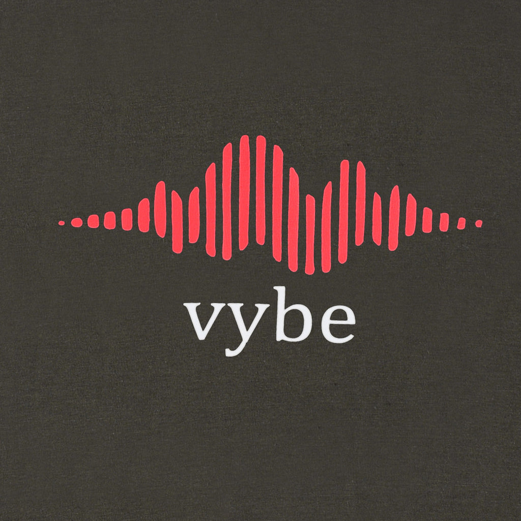 VYBE - Vybe Beats Crew Neck Tee-Grey
