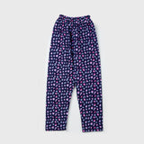 VYBE - Cotton Pj Set (Pink) With Blue Printed Pajama