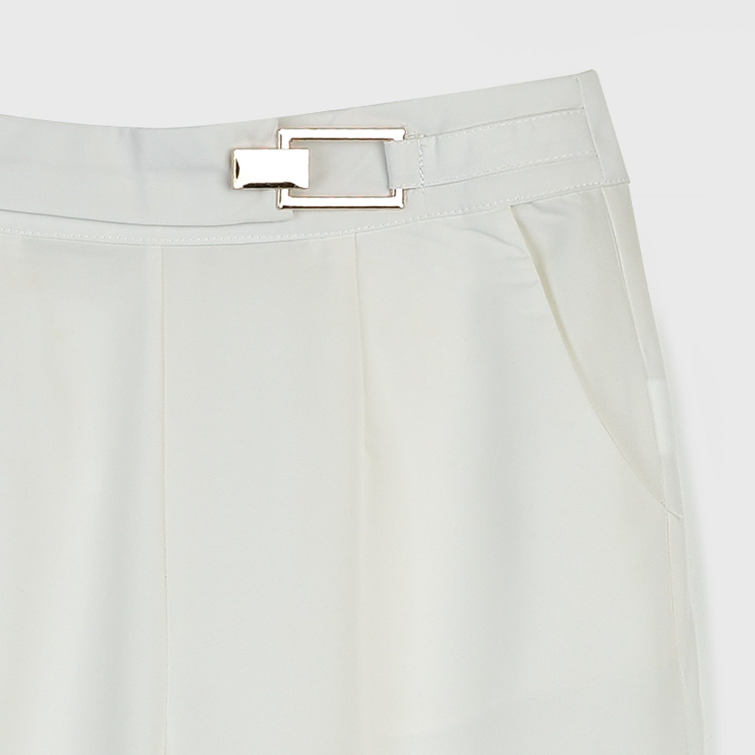 VYBE - Bottom With Metal Buckle - White