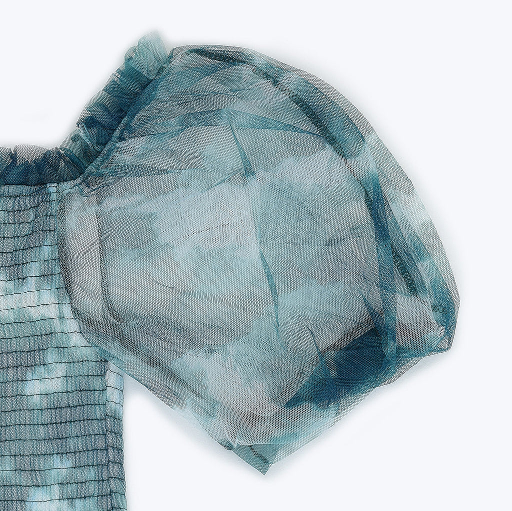VYBE - Mesh Top - Ocean Green - Free Size
