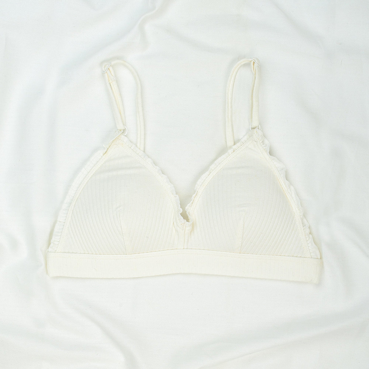 VYBE - V-Cut Bikini Bra/Panty Set - White