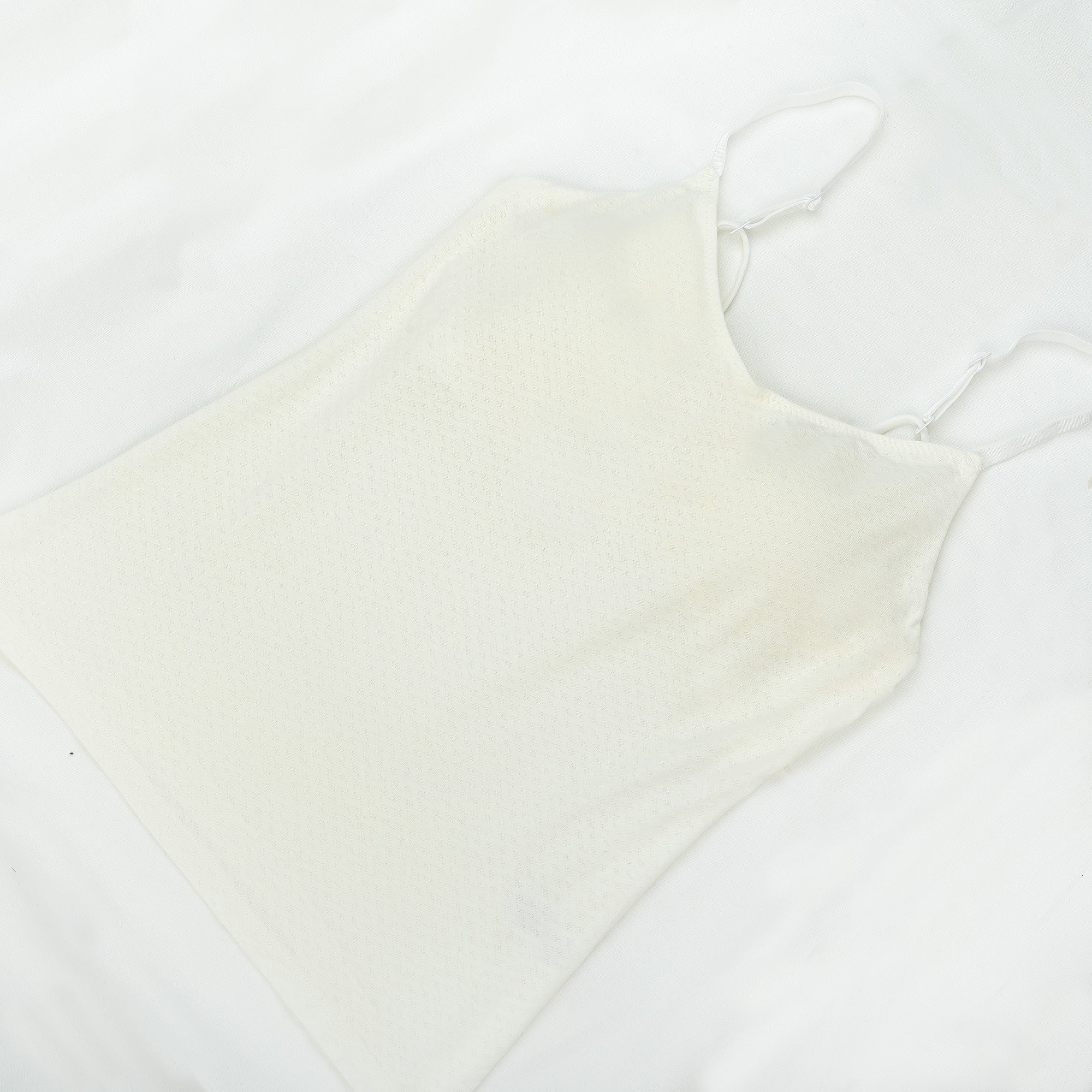 VYBE- Stripes Full Bidie - White