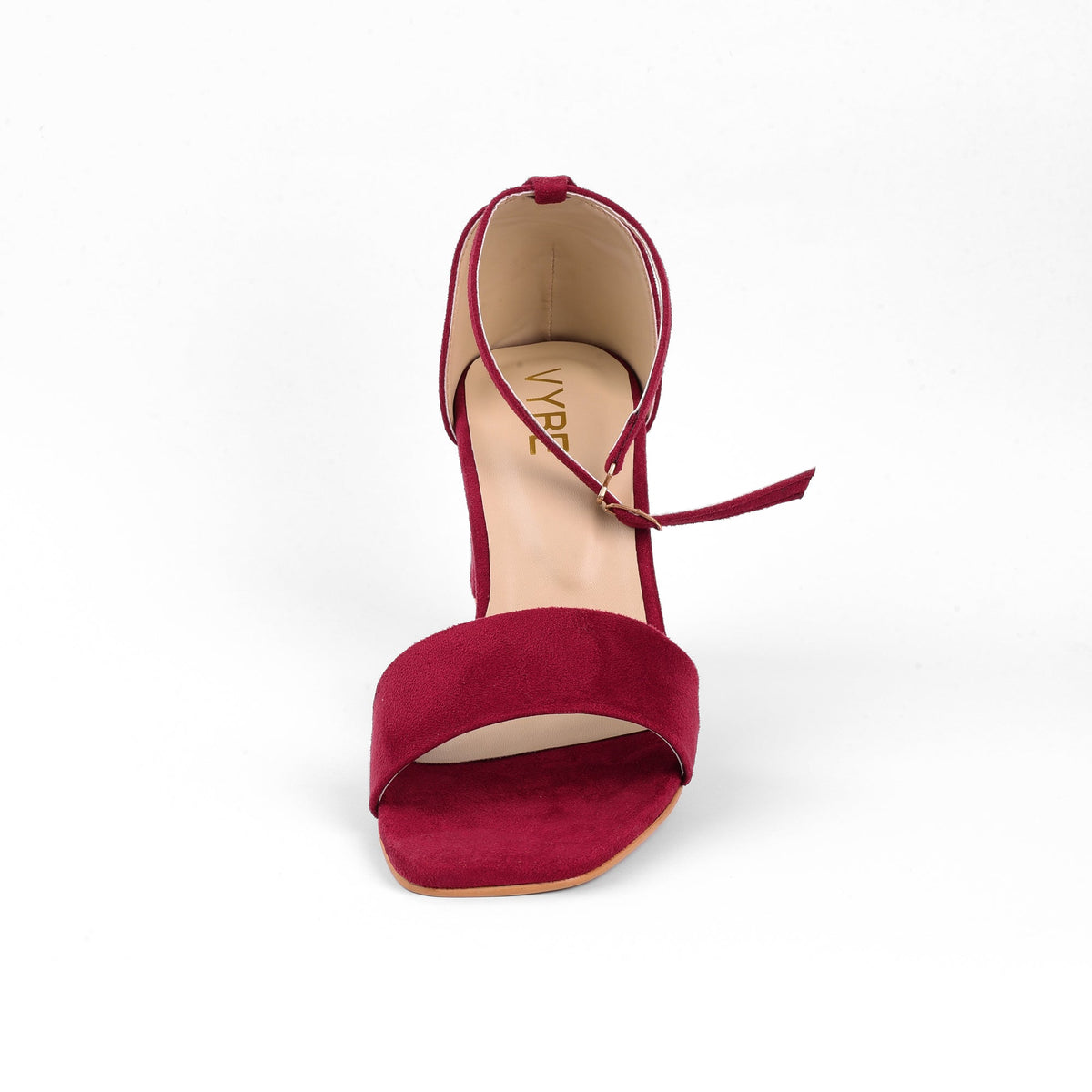 VYBE - Fancy Sandal Heels- Maroon