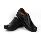 VYBE - Black Leather Casual Shoes