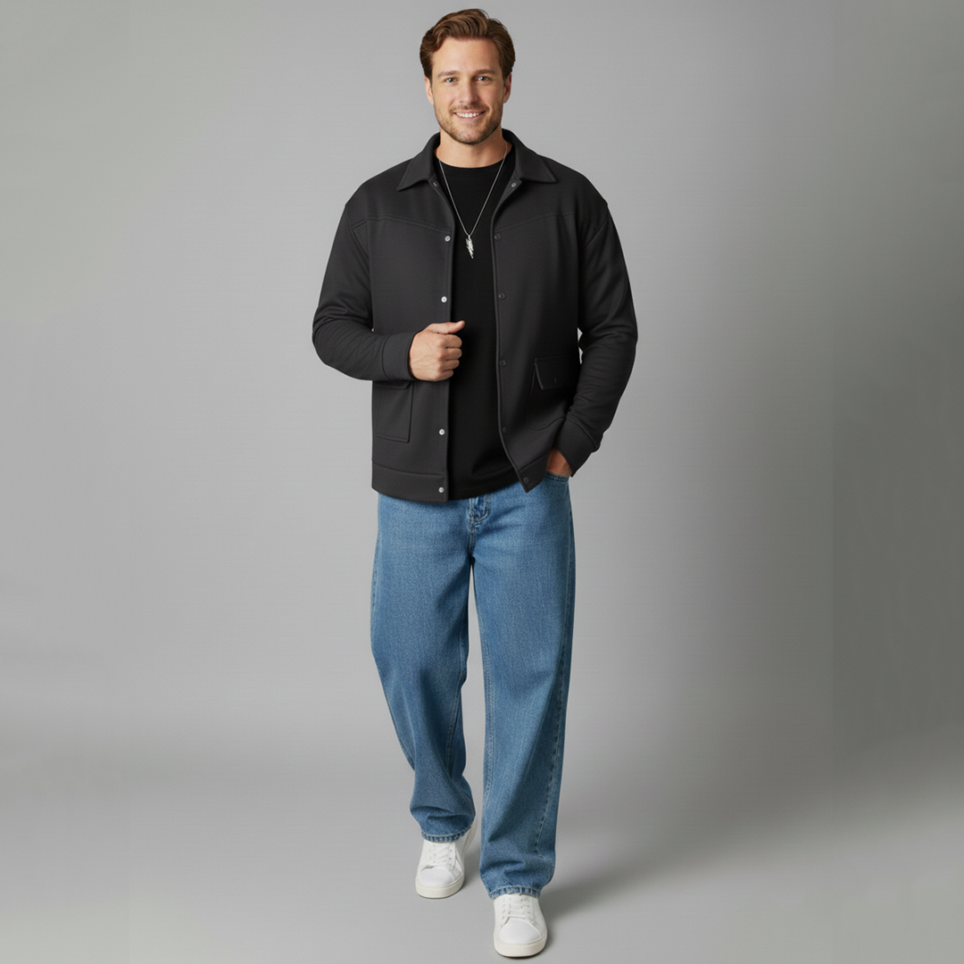 Vybe - Deep Layer Jacket - Charcoal