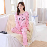 VYBE -  Pink Love Printed PJ Suit