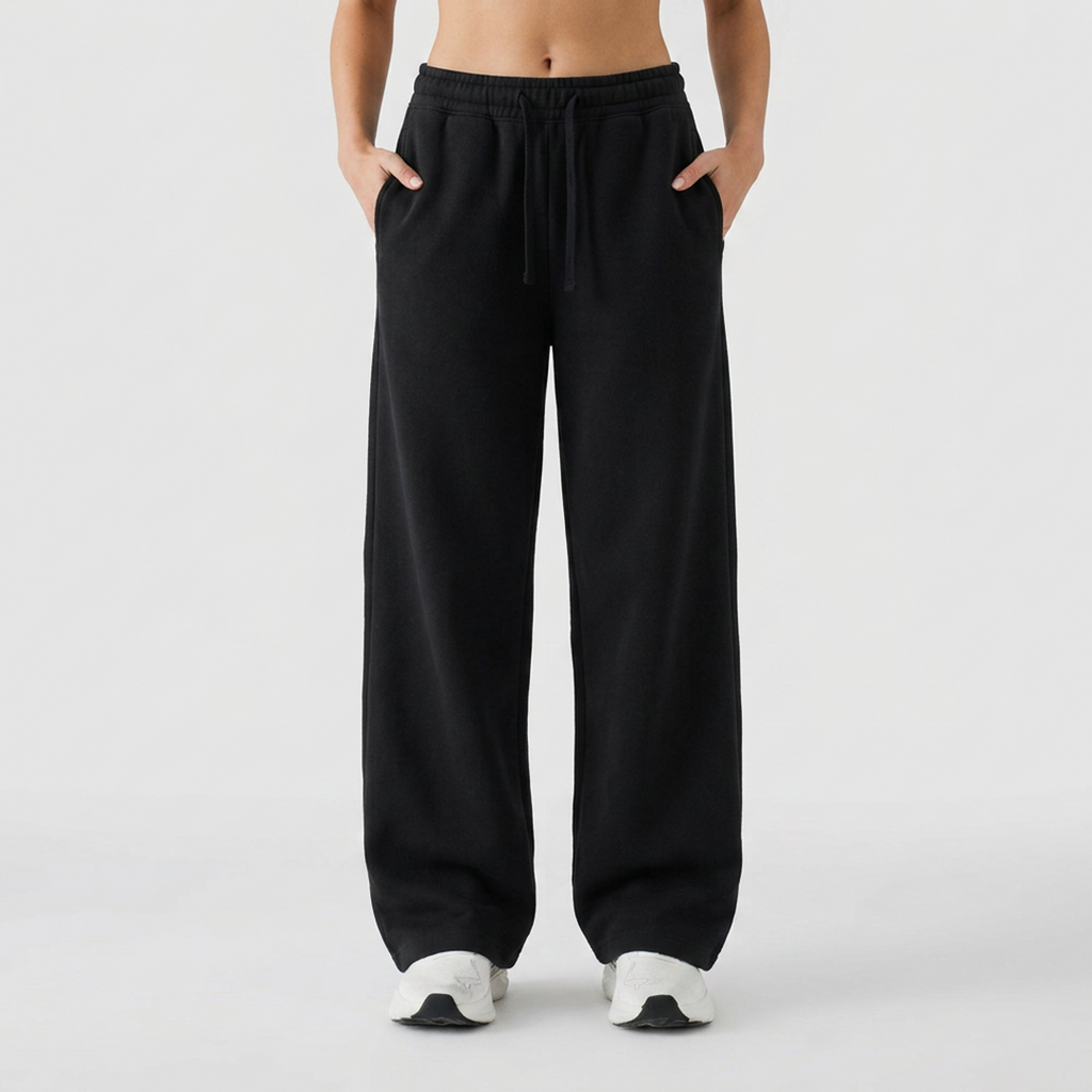 Vybe - Wide Pull-On Trouser | Black