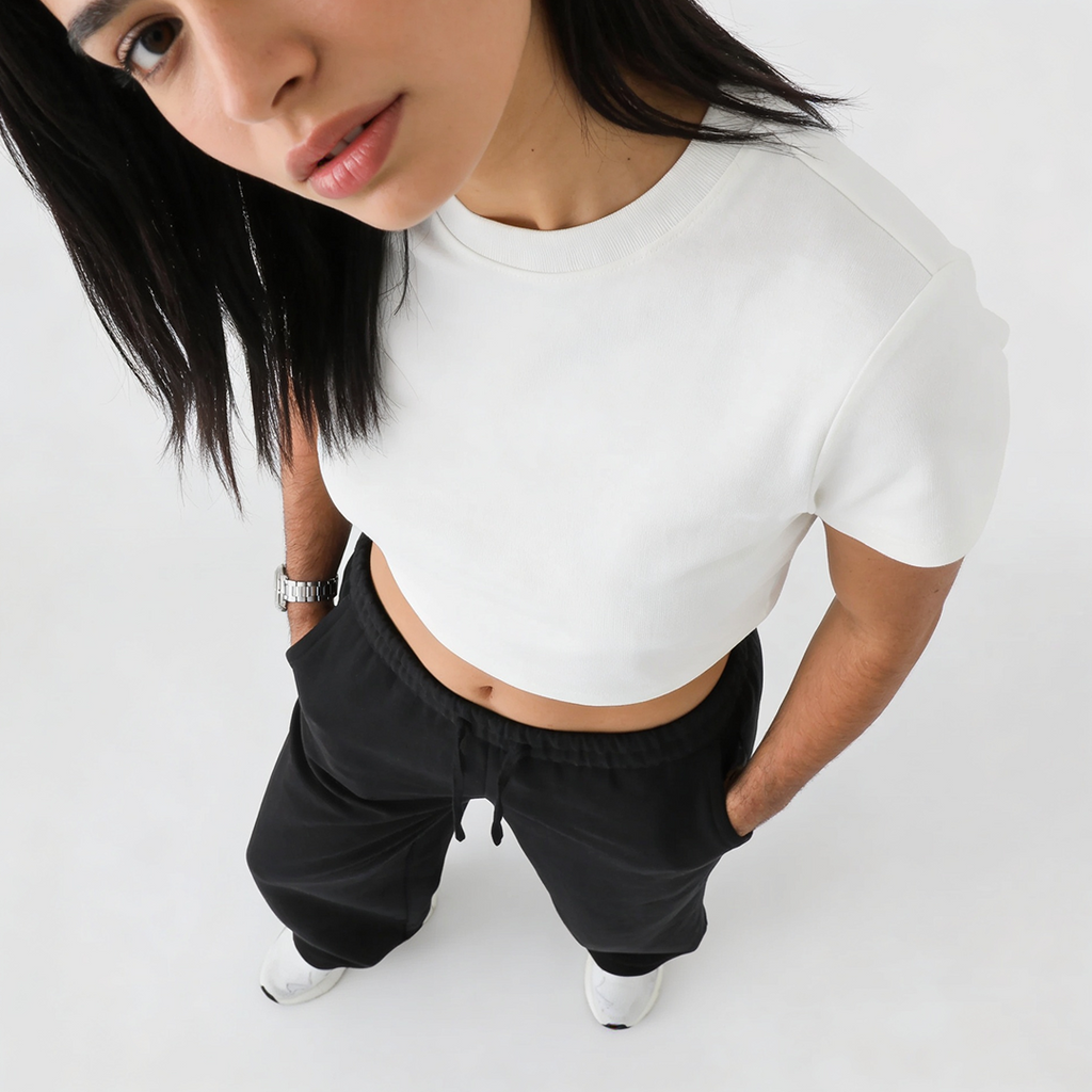 Vybe - Wide Pull-On Trouser | Black