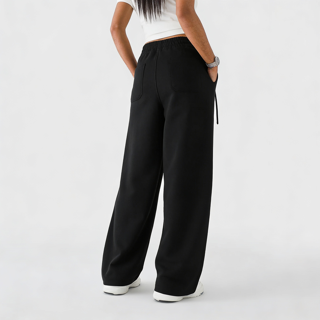 Vybe - Wide Pull-On Trouser | Black