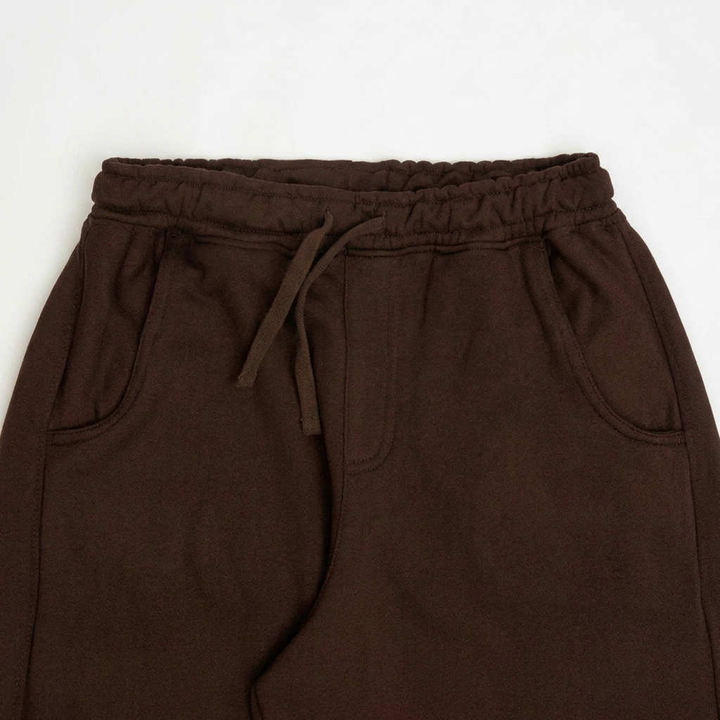 Vybe - Wide Pull-On Trouser | Mocha Brown