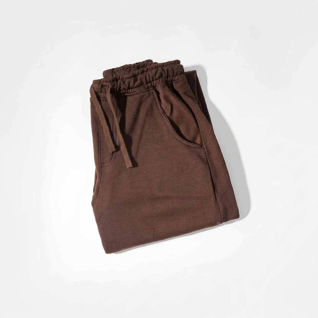 Vybe - Wide Pull-On Trouser | Mocha Brown