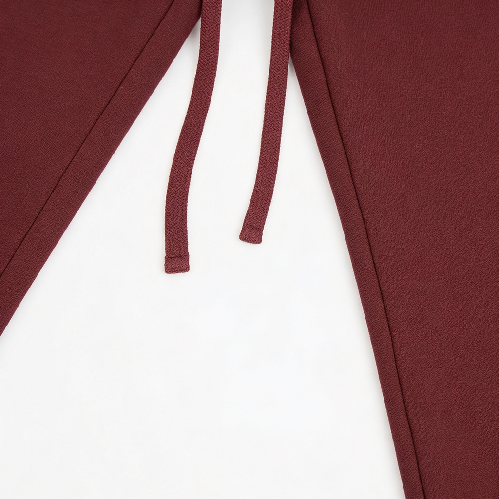 Vybe - Wide Pull-On Trouser | Burgundy