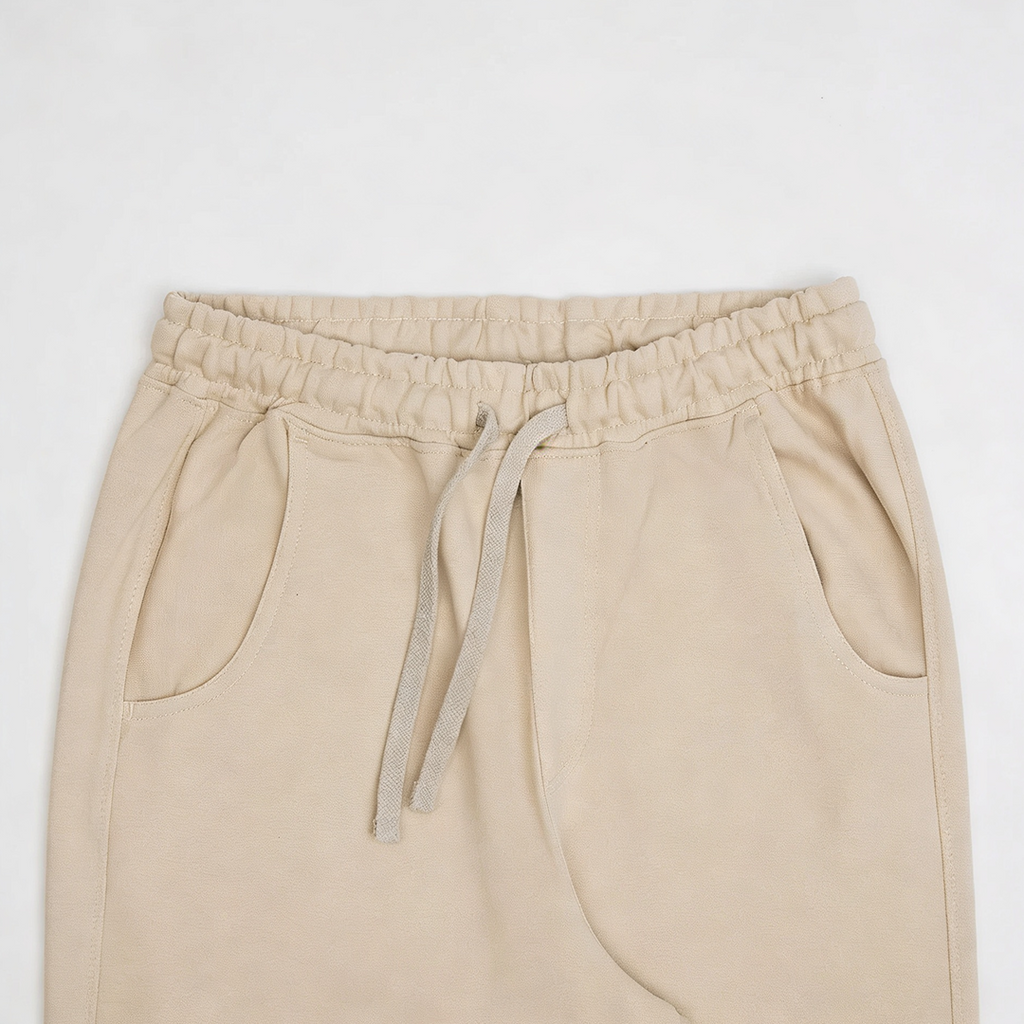 Vybe - Wide Pull-On Trouser | Oatmilk