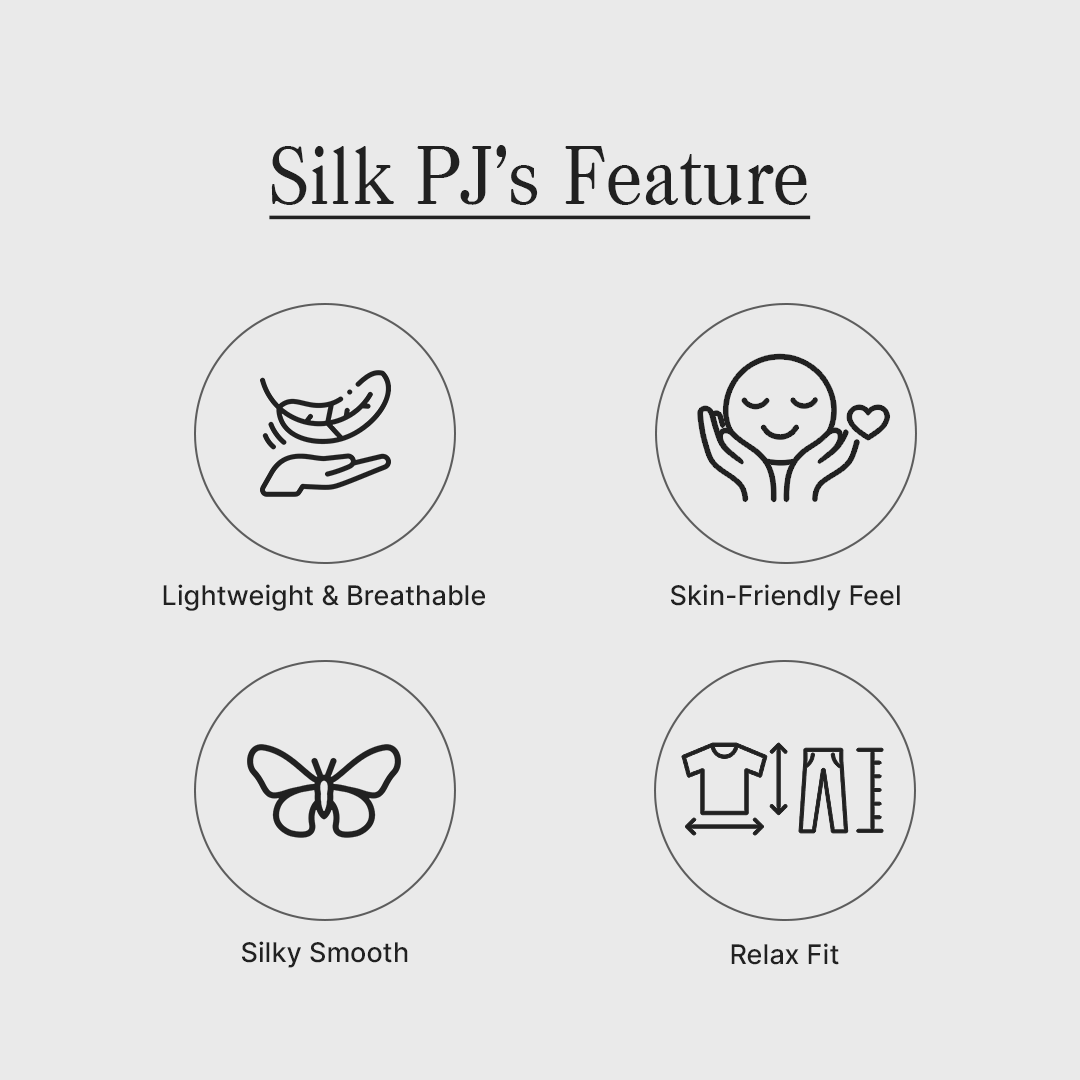 Vybe - Premium Silk Pajama Suit - Green