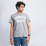 VYBE -Printed T Shirt-Commando Print Athletics Gray