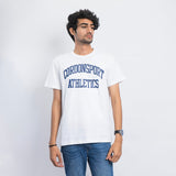 VYBE-Printed T Shirt-White