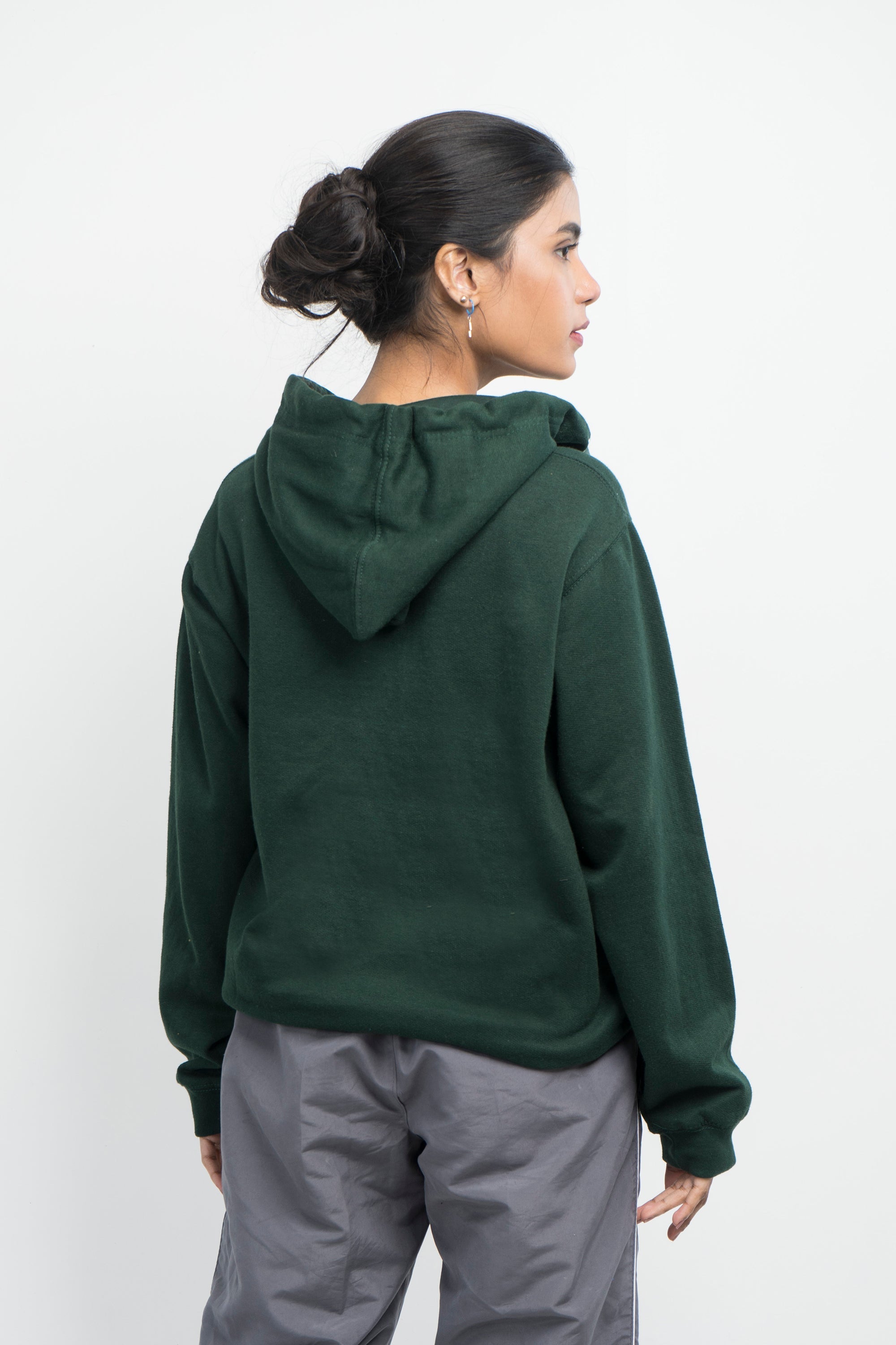 Vybe Basics - Zipper Hoodie - Green