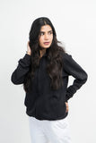 Vybe Basics - Zipper Hoodie - Black