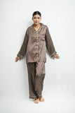 Vybe - PJ SET (Multi Dot Brown)