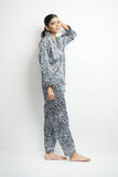 VYBE - PJ SET (Cheetah Print Black)