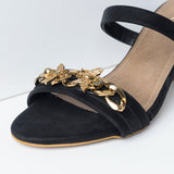 VYBE- Dual Strap Heel-Black