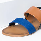 VYBE- Denim strap sandal