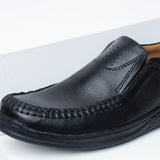 Vybe- Casual Leather Shoes- Black