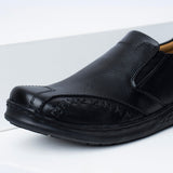 Vybe- Casual Leather Shoes- Black