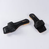 VYBE- Weave Slide-Black