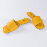 VYBE- Cross Stitch Slide-Yellow