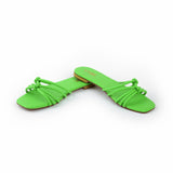 VYBE - Strappy flats - Green