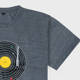 VYBE- Disc Crew Neck Tee- Grey