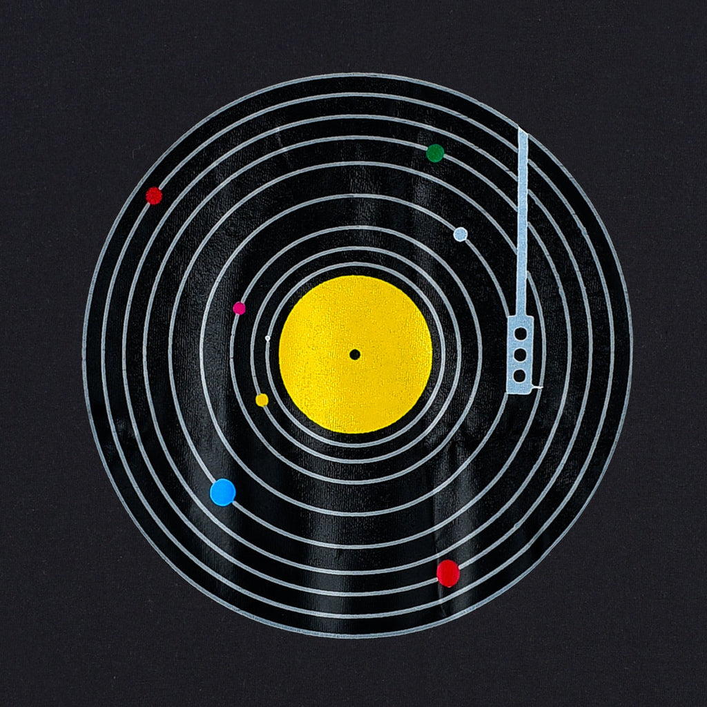 VYBE- Disc Crew Neck Tee- Black