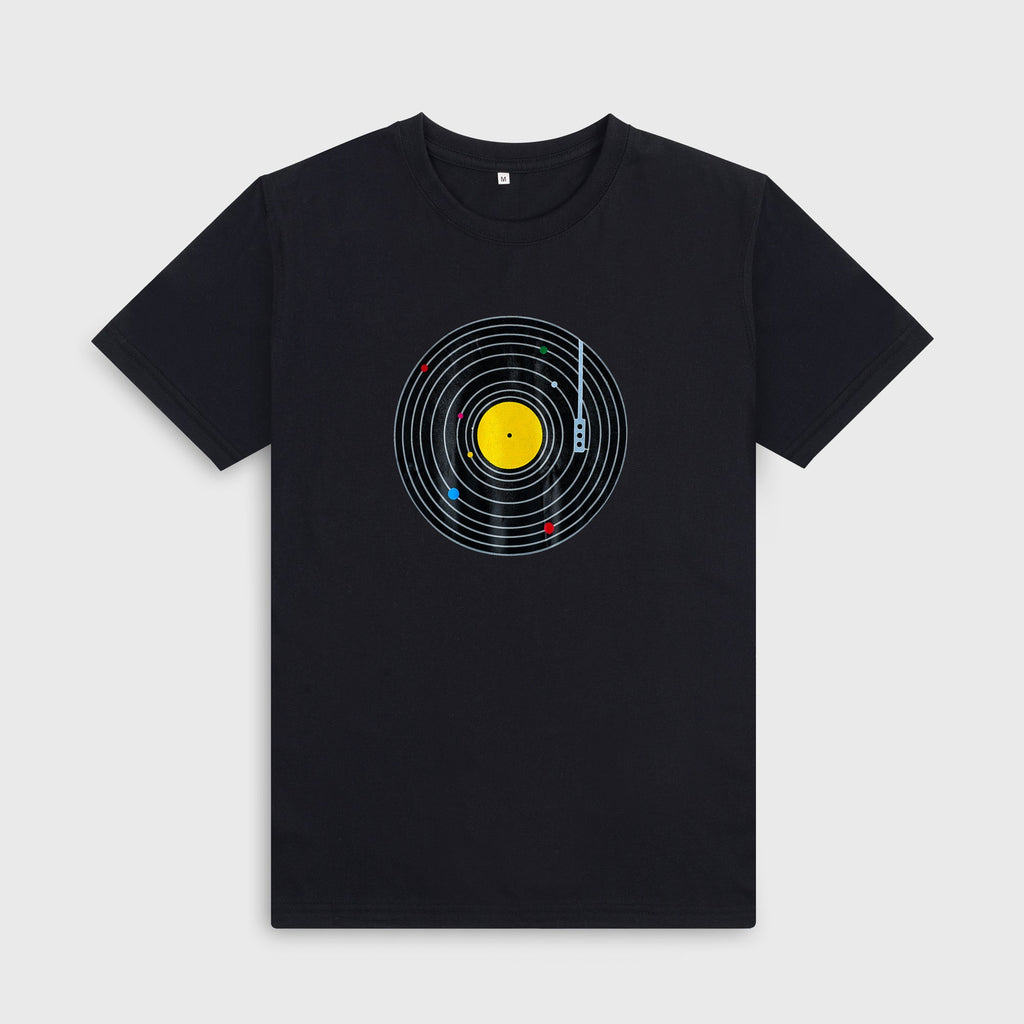 VYBE- Disc Crew Neck Tee- Black