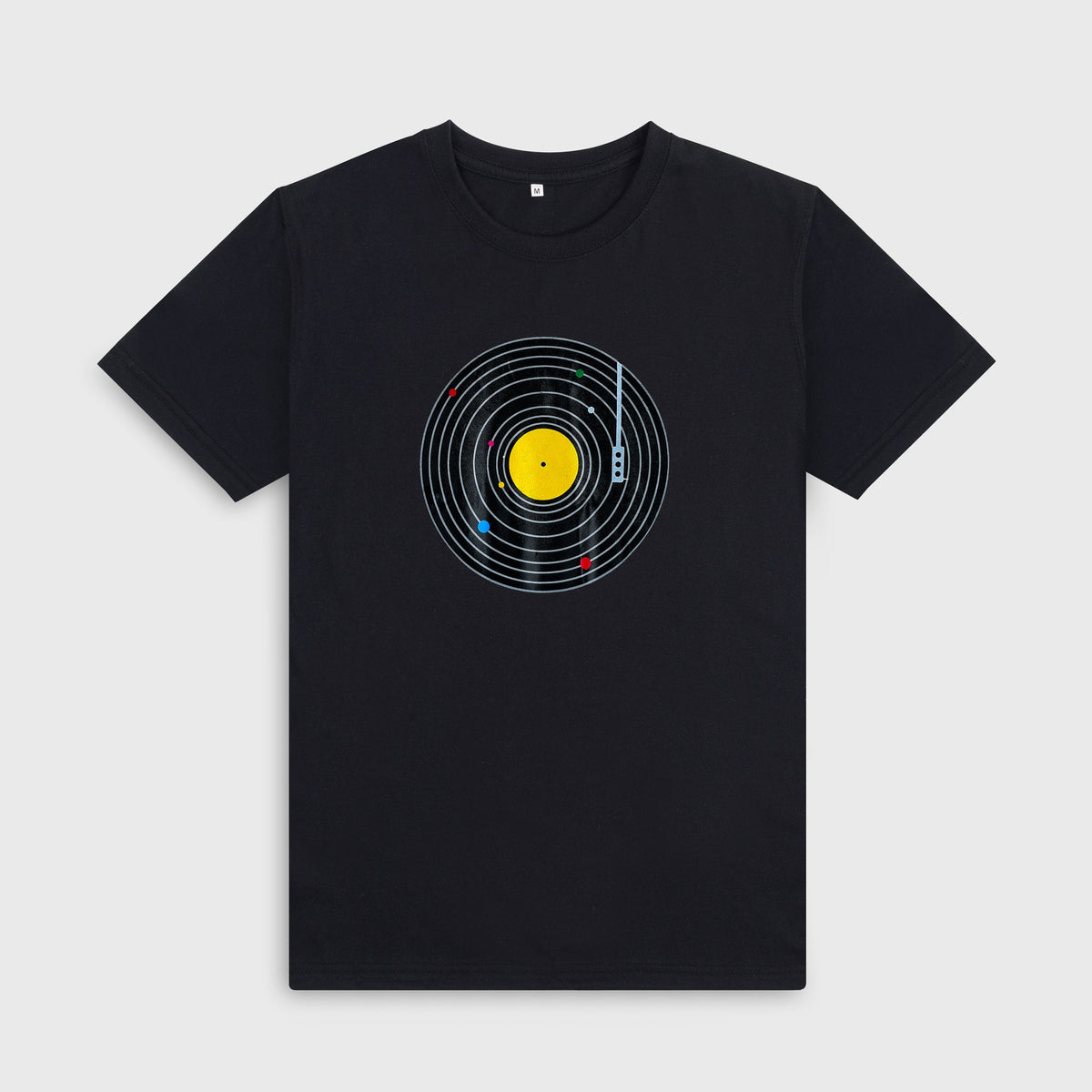 VYBE- Disc Crew Neck Tee- Black