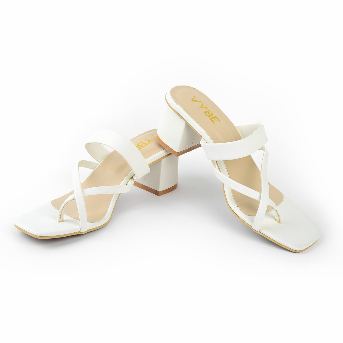 VYBE - Basic Heel - White