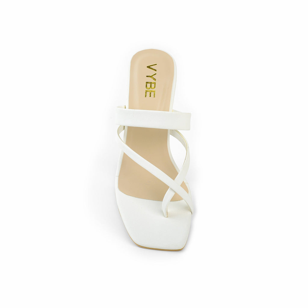 VYBE - Basic Heel - White