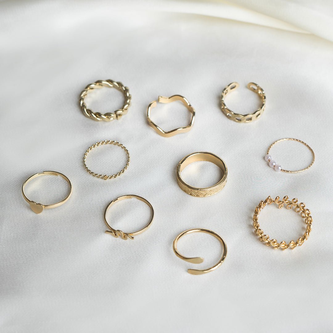VYBE- 10pcs Metal Ring