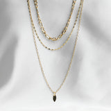 VYBE - 2pcs Layered Chain Necklace