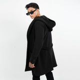 Vybe Basics - Long Coat - Black