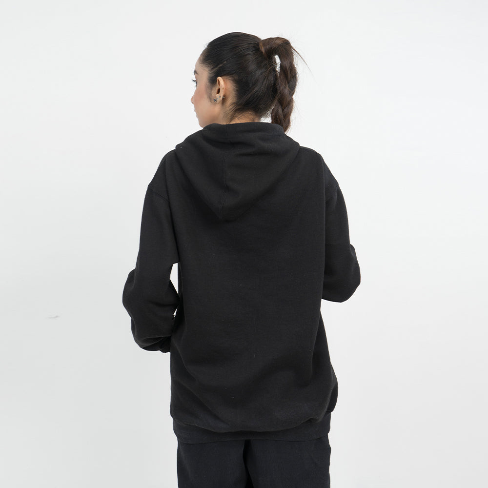 Vybe Basics - Kangroo Hoodie - Black