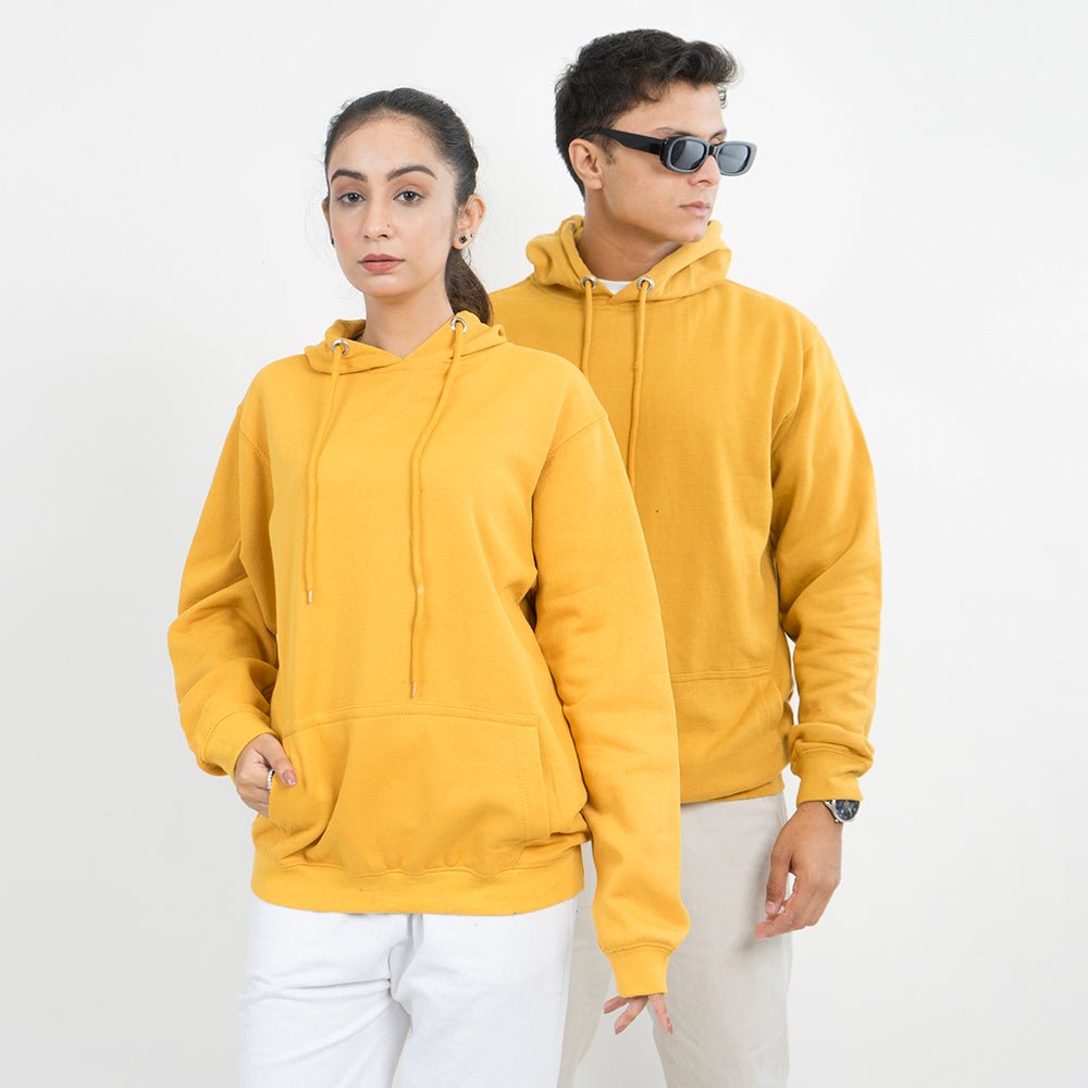 Vybe Basics - Kangroo Hoodie - Mustard