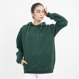 Vybe Basics - Kangroo Hoodie - Green