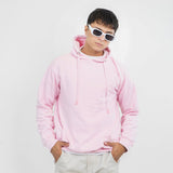 Vybe Basics - Kangroo Hoodie - Pink