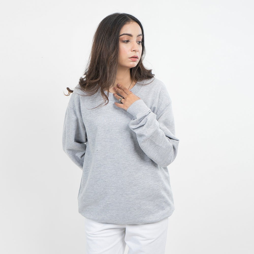 Vybe Basics - Sweatshirt - Heather Grey